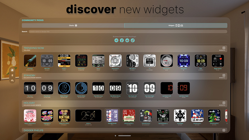 Watch Faces and Widgets