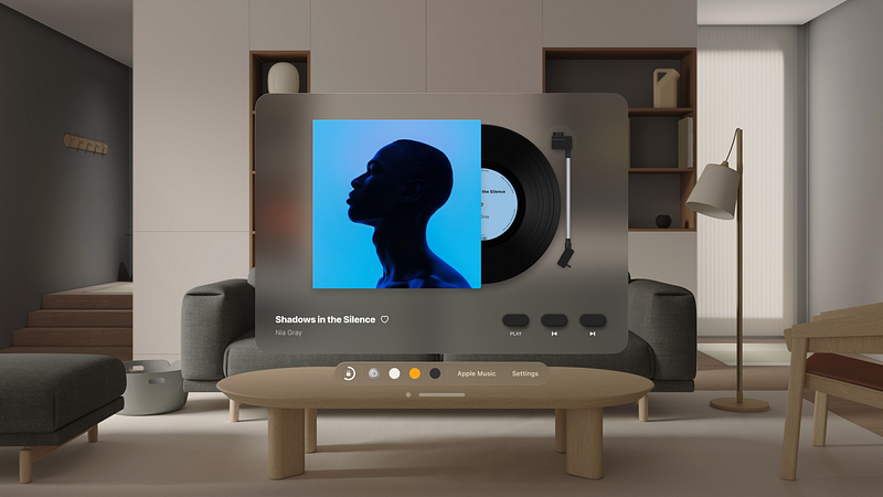 MD Vinyl - Widget & Player
