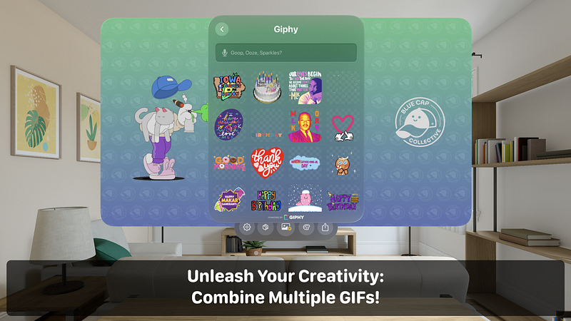 GIF & Video Maker: Blue Cap Co