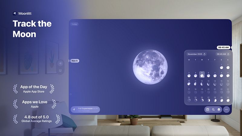 Moonlitt: Moon Phase Tracker