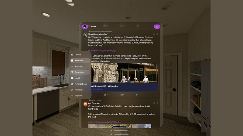 Ice Cubes for Mastodon