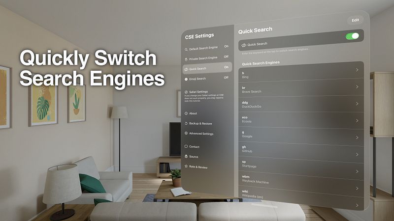 Customize Search Engine