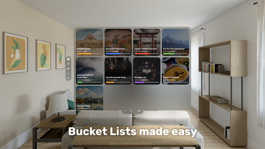 Söka: AI Bucket List Generator