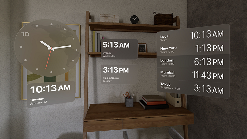 Clocks by World Clock Widgets