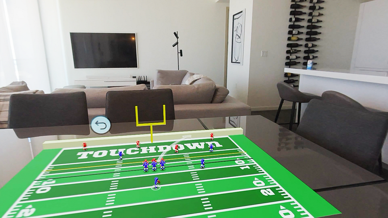 Touchdown Tumble: Spatial