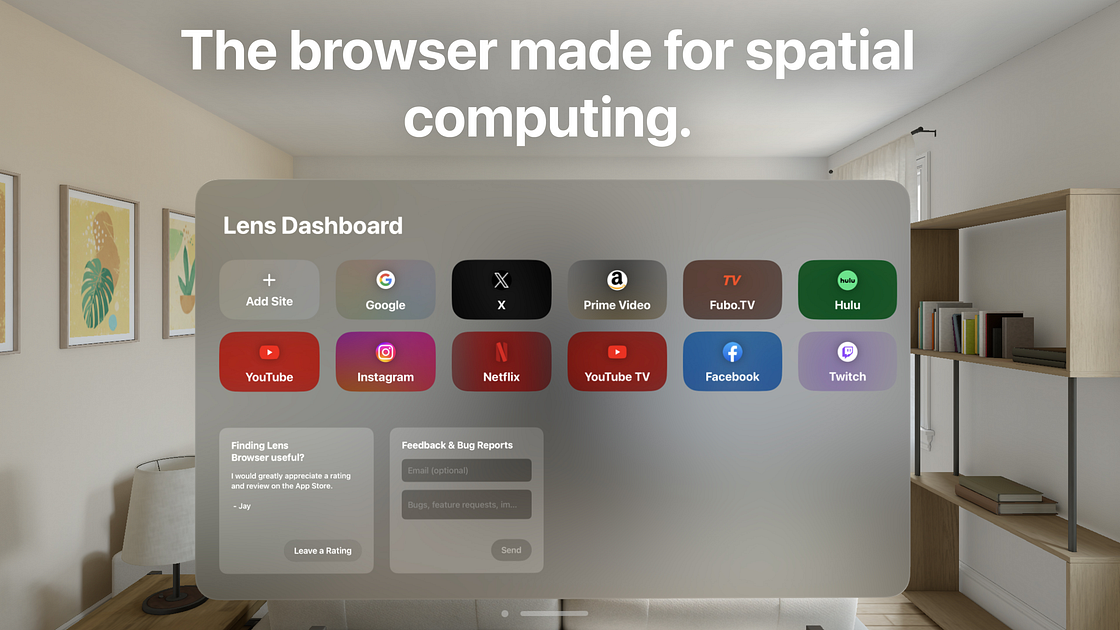 Lens - Browser for Vision