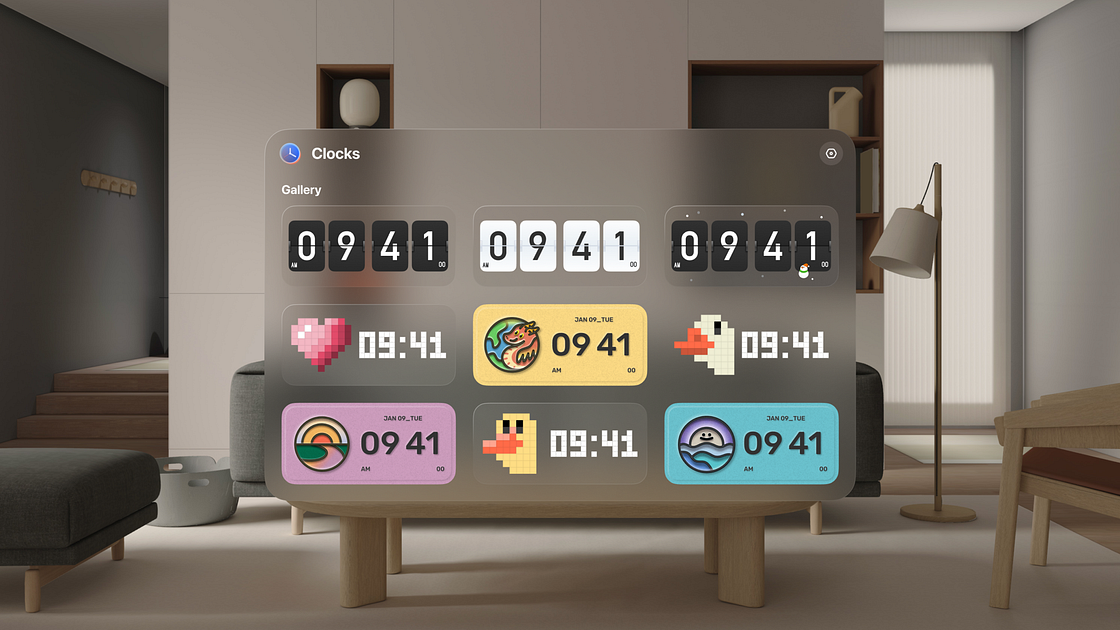 MD Clock - Spatial Clock