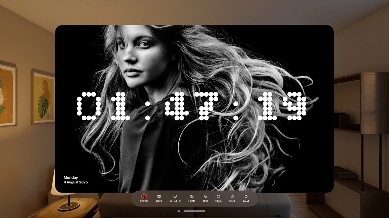 Elite Clock Vision Photo Frame